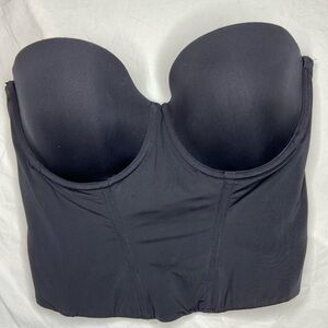 On Gossamer Black Bustier Size 32D